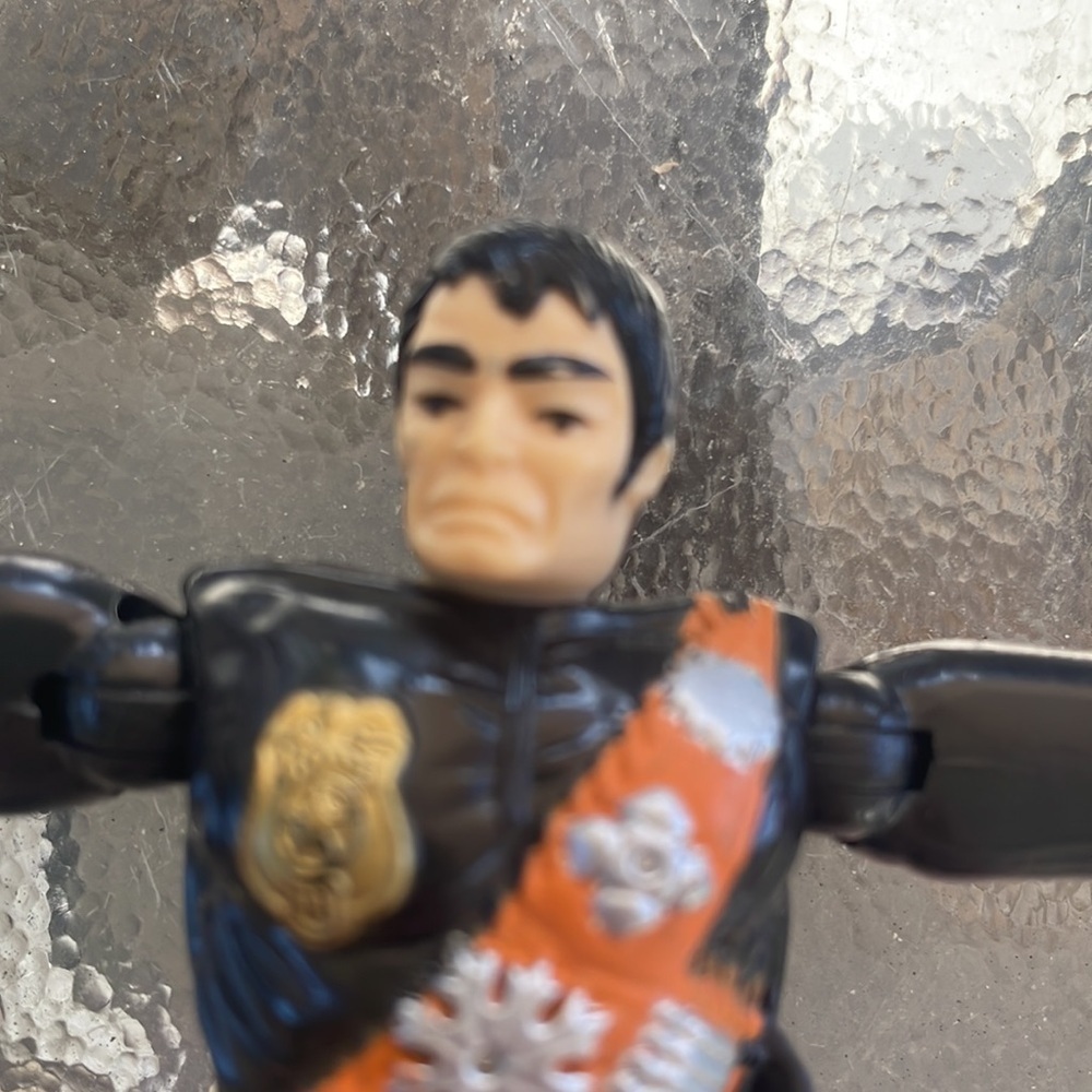 Vintage 1989 Hasbro NIGHTSTICK Cops N Crooks C.O.P.S. 5.5" Action Figure - Picture 5 of 5
